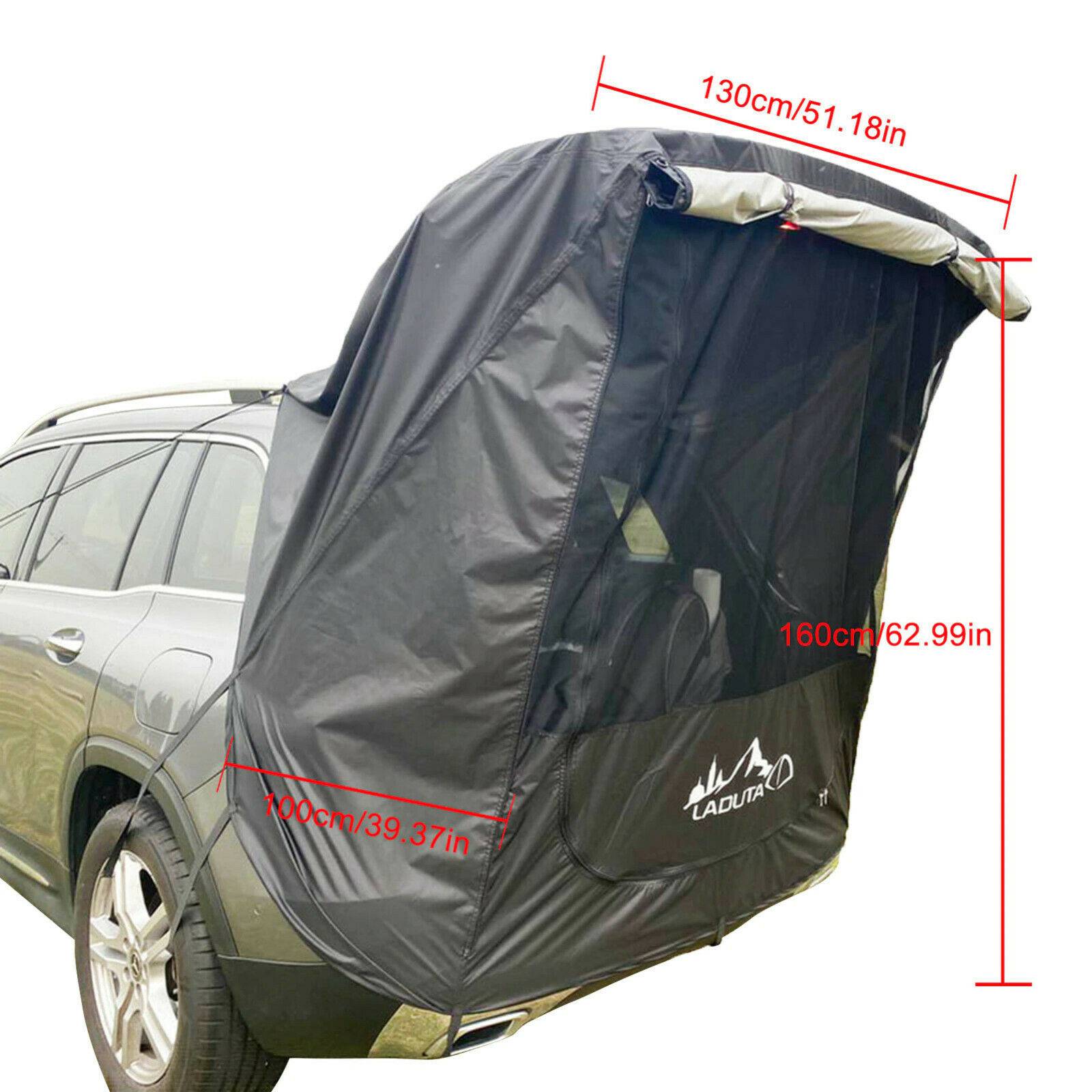 Cheap Goat Tents Car Trunk Tent Sunshade Rainproof For Self driving Tour Barbecue Outdoor Mobile Kitchen Camping Car Tail Extension Tent   